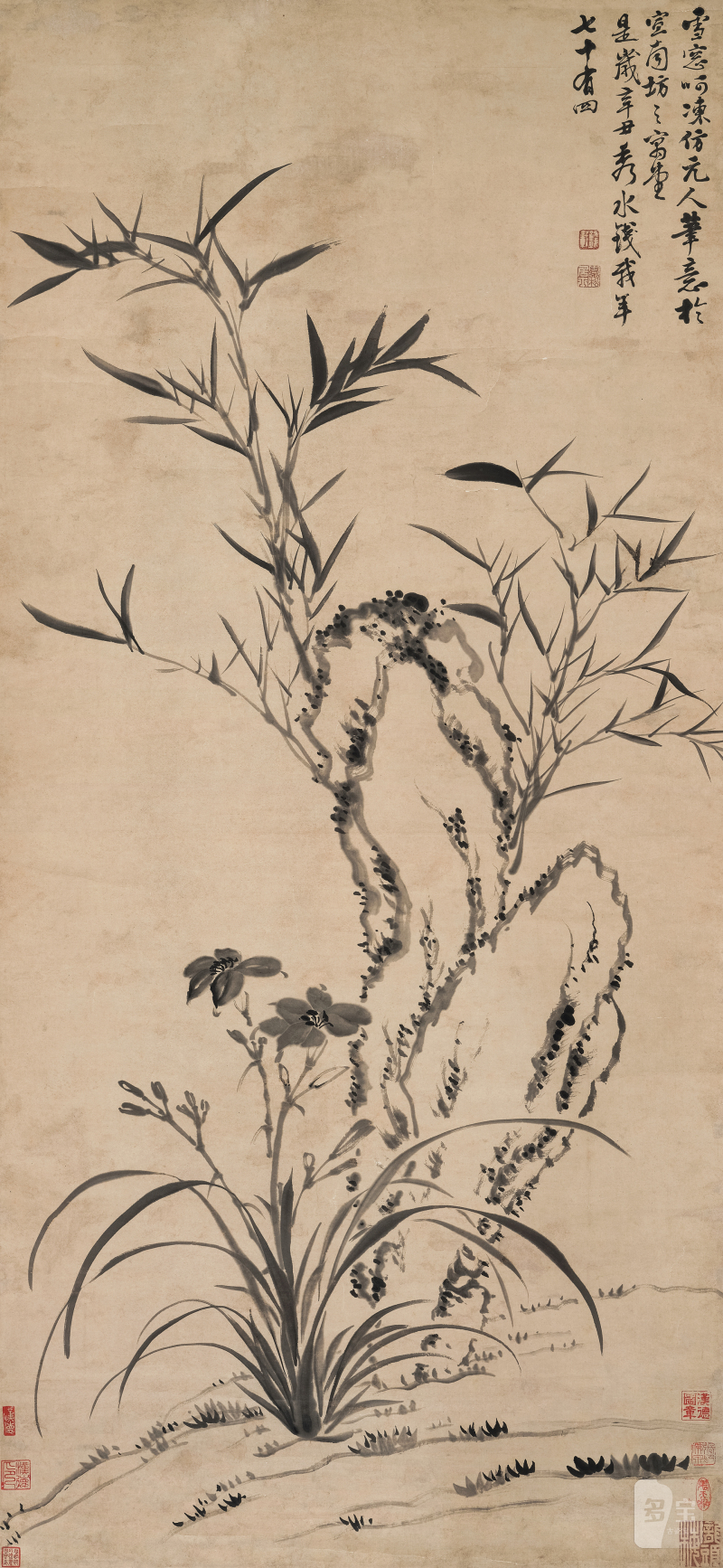 钱 载（1708-1793） 花卉 - 图2